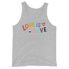 Love Is Love LGBTQ Unisex Tank Top