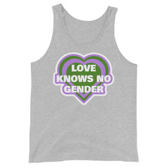 Love Knows No Gender Unisex Tank Top