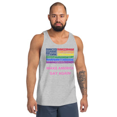 Make America Gay Again! Unisex Tank Top