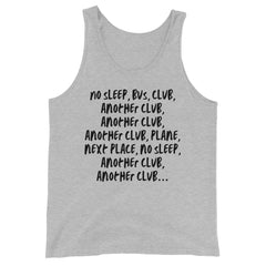 No Sleep, Bus, Club, AnoTher Club Unisex Tank Top