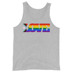 Progress LGBT Love Unisex Tank Top