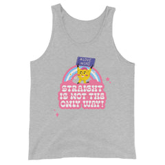 Straight Is Not The Only Way! Unisex Tank Top