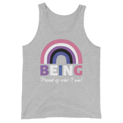 Being Proud Of Who I Am! Unisex Tank Top