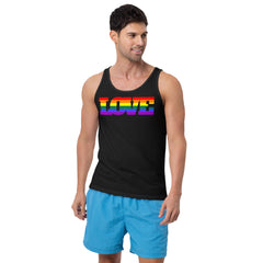 Gay Love Unisex Tank Top