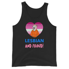 Lesbian And Proud Unisex Tank Top