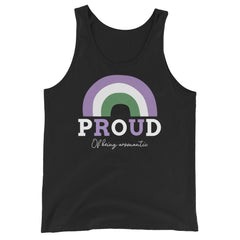 Proud Of Being Aromantic Unisex Tank Top