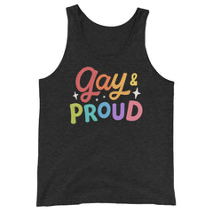 Gay & Proud Unisex Tank Top