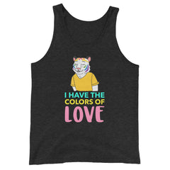 I Have The Color Of Love Unisex Tank Top