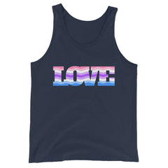 Alternative Genderfluid Love Unisex Tank Top