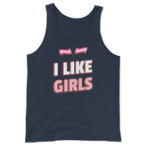 I Like Girls Unisex Tank Top