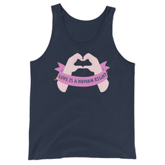 Love Is A Human Right Unisex Tank Top