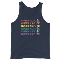 Queer As Fu#k Unisex Tank Top