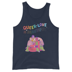 Queer Love Is Beautiful Unisex Tank Top