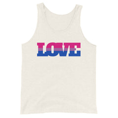 Bisexual Love Unisex Tank Top