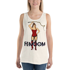Femdom Unisex Tank Top