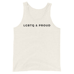 LGBTQ & Proud Unisex Tank Top
