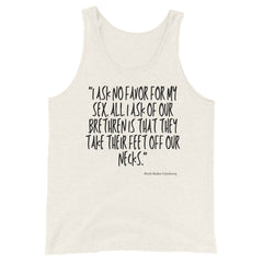 No Favor For My Sex Unisex Tank Top