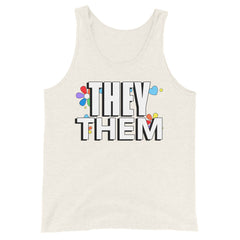 They / Them Unisex Tank Top