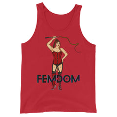 Femdom Unisex Tank Top