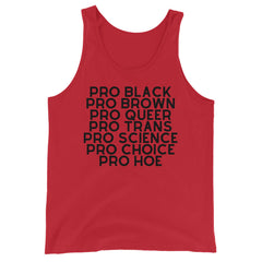 Pro Hoe Unisex Tank Top