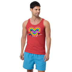 Gay Couple Unisex Tank Top