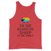 I'm The Rainbow Sheep Of The Family Unisex Tank Top