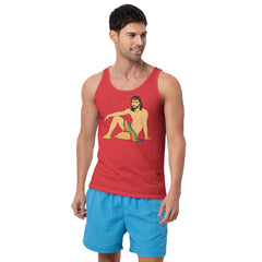 Sexy Gay Jesus Unisex Tank Top