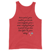 You Look Like Linda Evangelista Unisex Tank Top