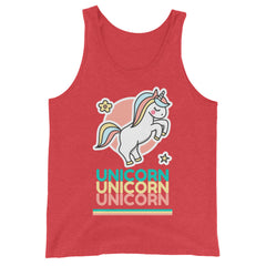 Unicorn Unisex Tank Top
