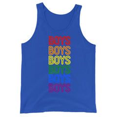Boys Boys Boys Unisex Tank Top
