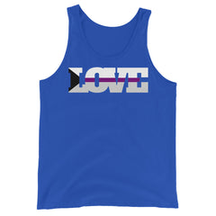 Demisexual Love Unisex Tank Top