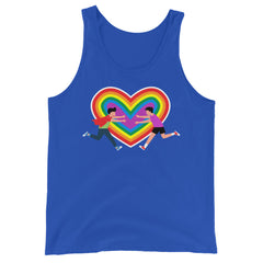 Gay Couple Unisex Tank Top