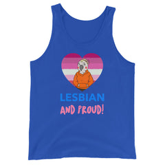 Lesbian And Proud Unisex Tank Top