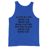 No Sleep, Bus, Club, AnoTher Club Unisex Tank Top