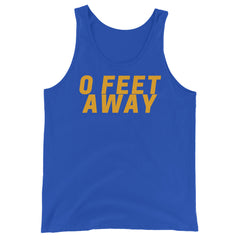 Zero Feet Away Grindr Unisex Tank Top