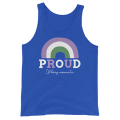 Proud Of Being Aromantic Unisex Tank Top