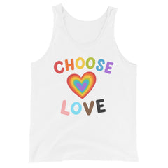 Choose Love Unisex Tank Top