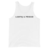 LGBTQ & Proud Unisex Tank Top
