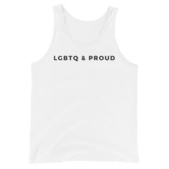 LGBTQ & Proud Unisex Tank Top