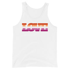 Lesbian Love Unisex Tank Top