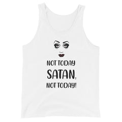 Not Today Satan Unisex Tank Top