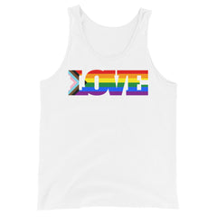 Progress LGBT Love Unisex Tank Top
