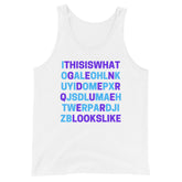 This Is What Genderqueer Looks Like Unisex Tank Top