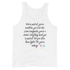 You Look Like Linda Evangelista Unisex Tank Top