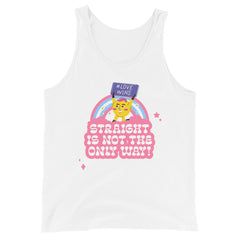 Straight Is Not The Only Way! Unisex Tank Top