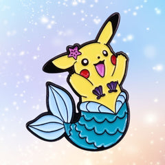 Mermaid Pikachu Enamel Pin