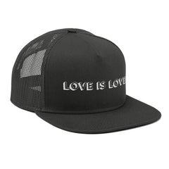 Love Is Love Mesh Back Snapback