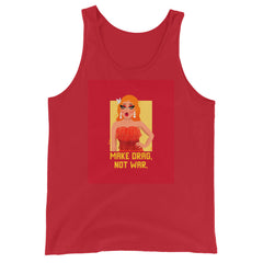 Make Drag Not War Unisex Tank Top