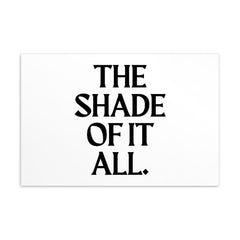 The Shade Of It All Postcard