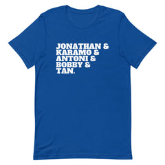Jonathan & Karamo & Antoni & Bobby & Tan T-Shirt